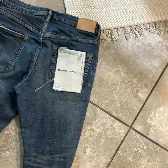 Purple Brand P002 Slim Leg size 32 Men’s Jeans - Picture 3 of 5